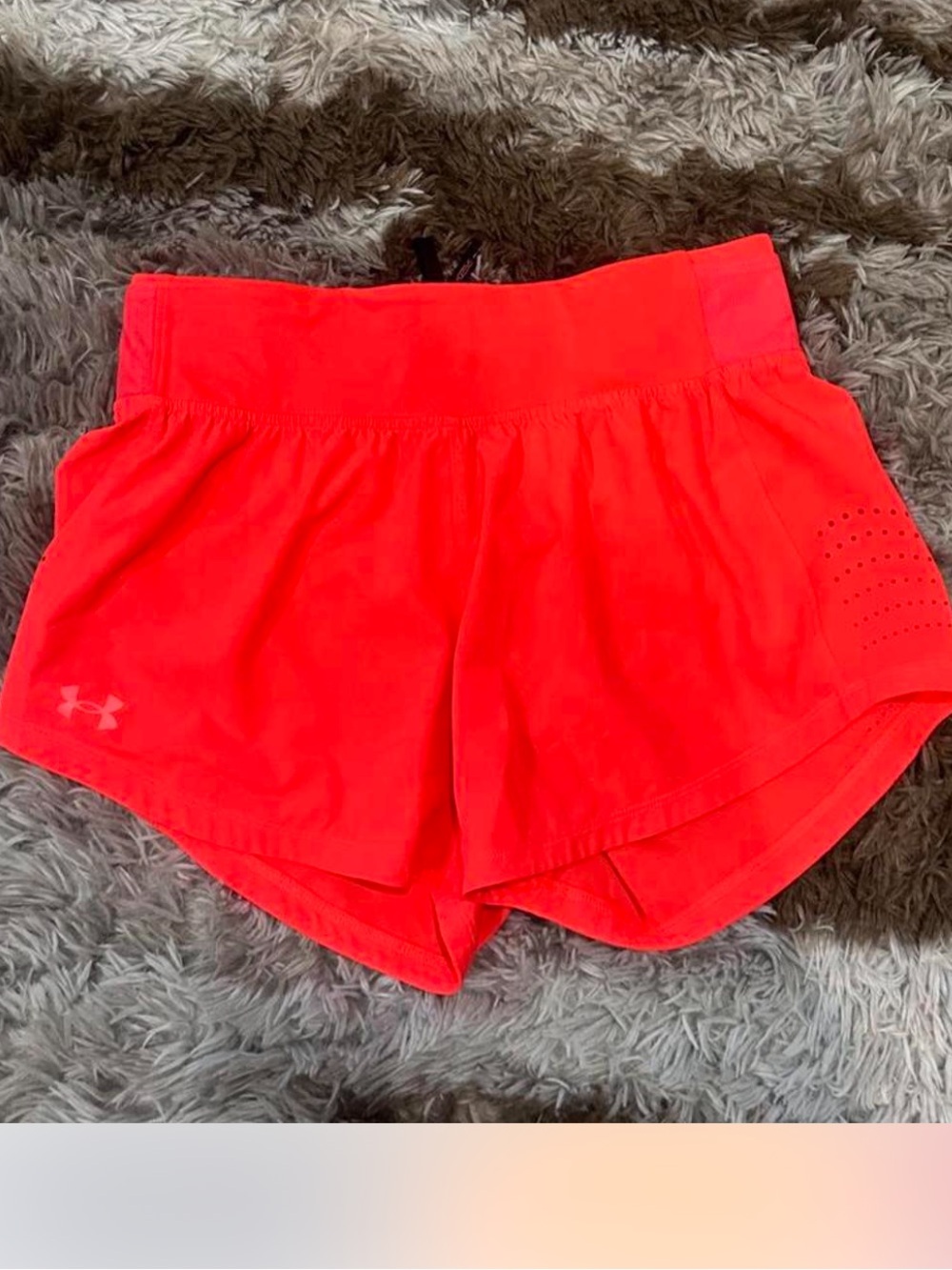 Under Armour Women's Hot Coral Athletic Shorts
